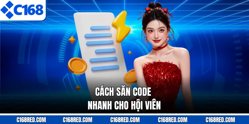 Cách săn code nhanh cho hội viên